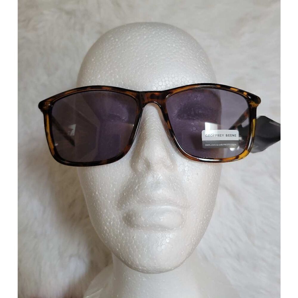 Geoffrey Beene Tortoise Sunglasses Unisex 100% Uv Protection New